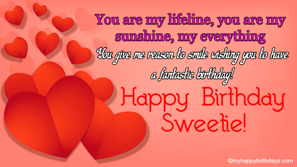 Heart Touching Birthday Wishes for Girlfriend