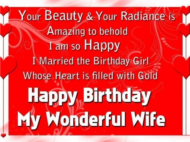 romantic birthday wishes for wife