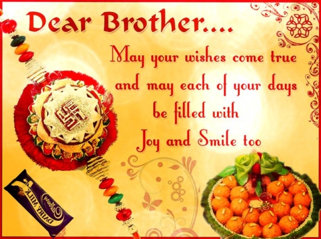 happy raksha bandhan wishes for brother