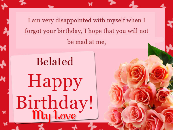 Belated Happy Birthday Wishes Greetings Collection 2020