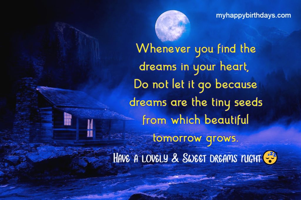 inspirational good night quotes