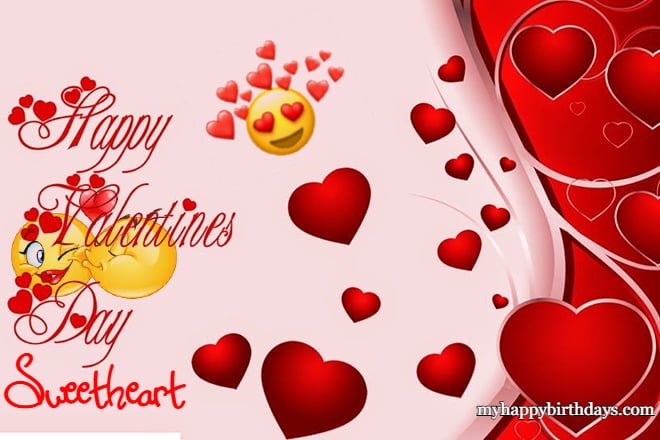 happy valentine's day sweetheart