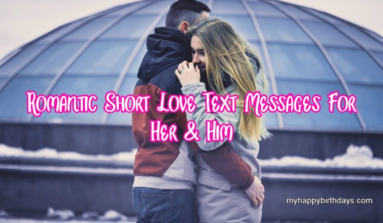 Romantic Short Love Text Messages For Her and Him