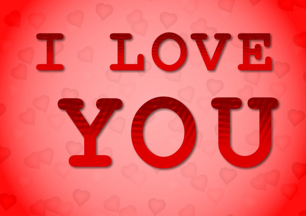 I love you card