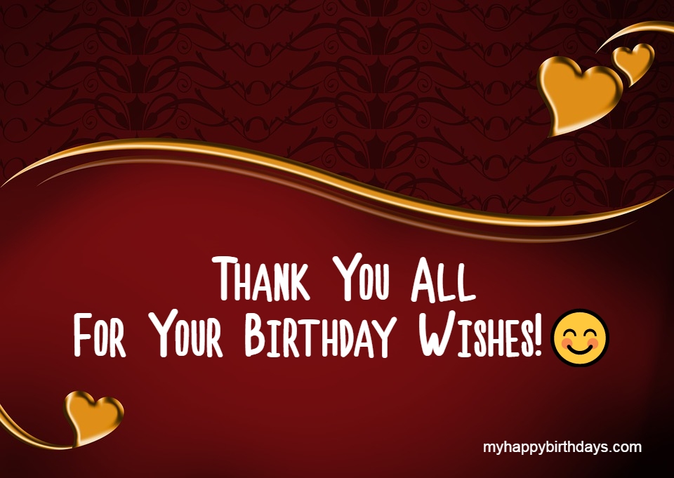 135+ Thank You Messages For Birthday Wishes, Quotes