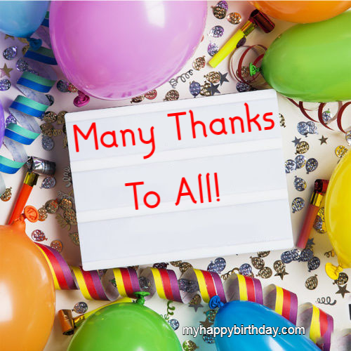 135 Top Thank You Messages For Birthday Wishes Quotes Images