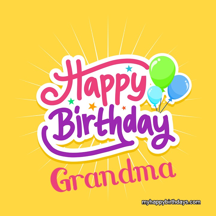 happy birthday wishes for grandma