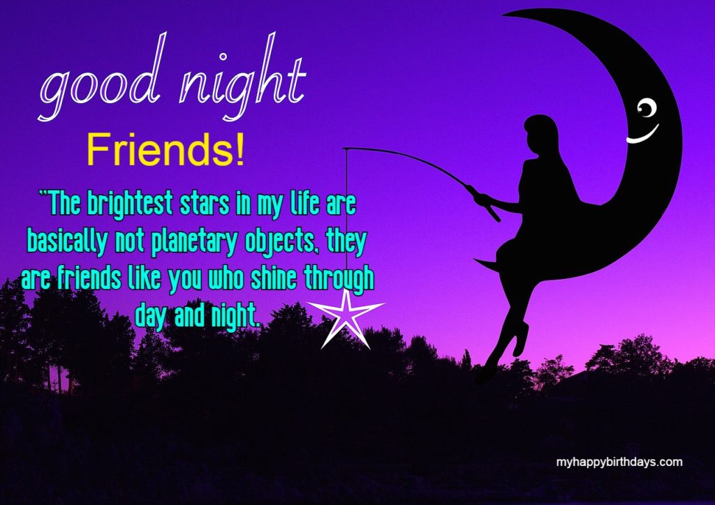 Good Night Messages for Friends 