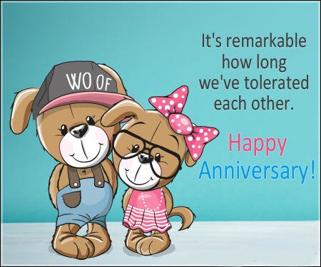 Funny Wedding Anniversary Quotes for Wife