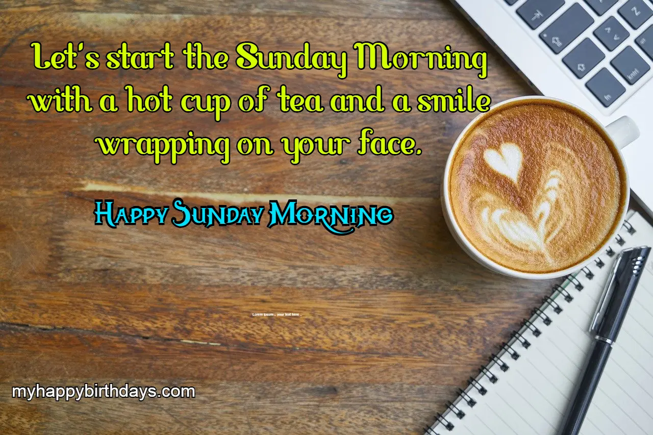 happy lovely morning