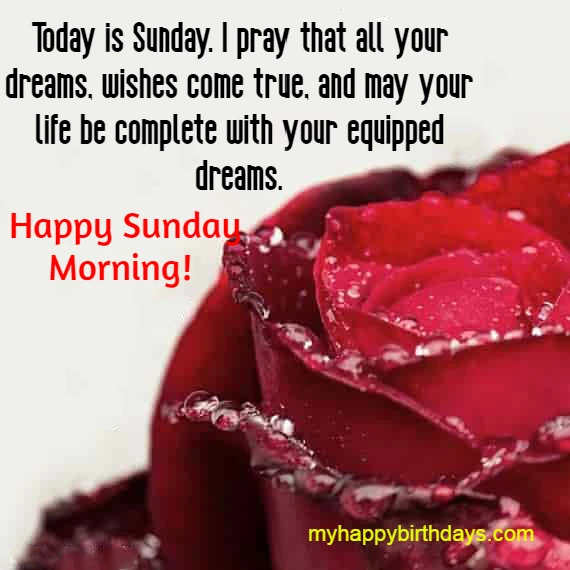 happy sunday have a blessed day