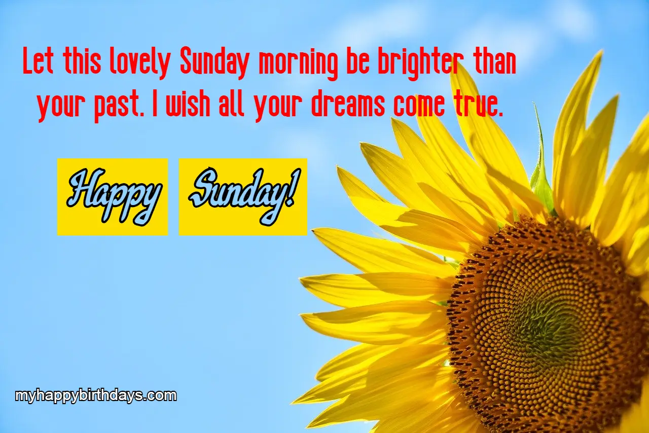 Sunday morning quote with HD image