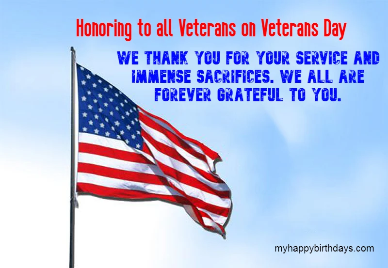 65 Happy Veterans Day Messages Wishes Quotes Thank You Veterans