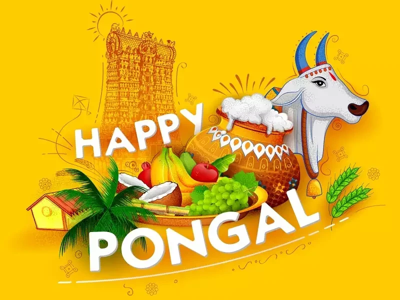 Happy pongal wallpaper 