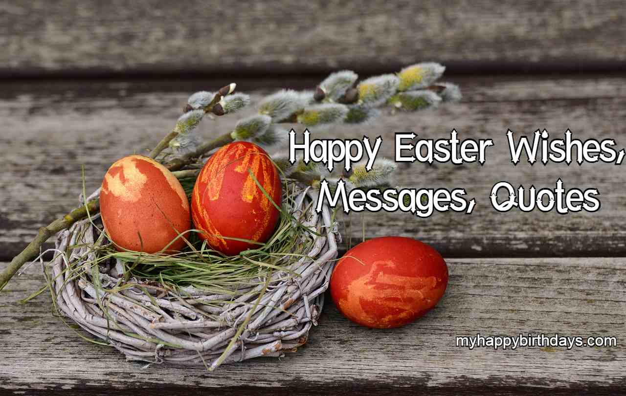happy Easter message