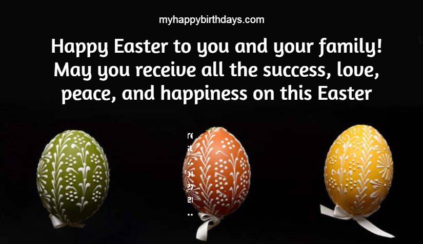 happy easter wishes