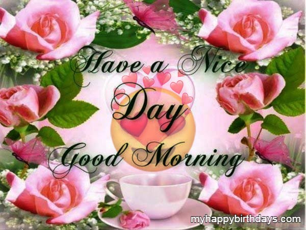 Flowers Image of Good Morning