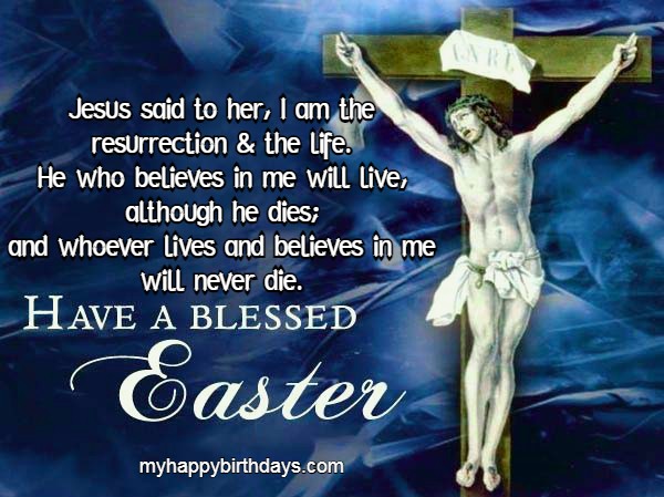 religious easter messages wishes 