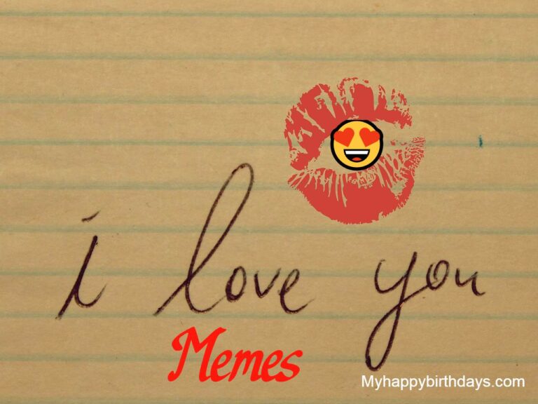 Best Funny I Love You Memes For Him, Her