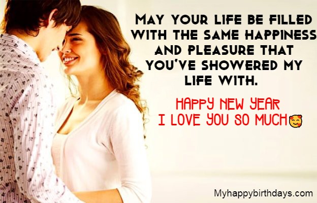 New Year Wishes For Boyfriend