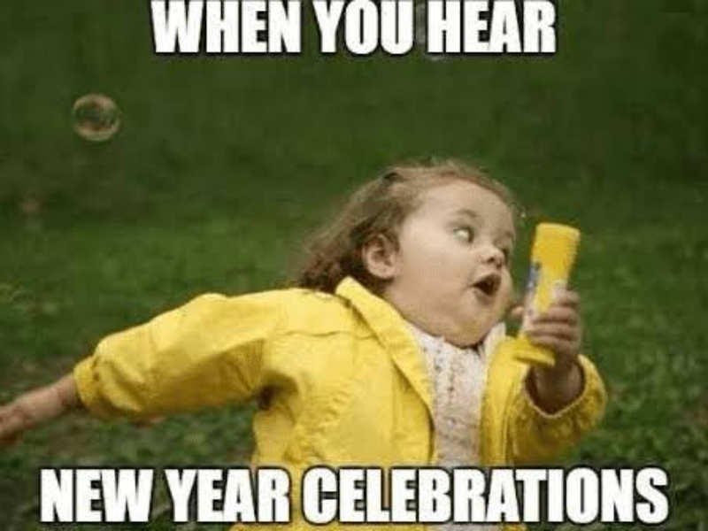 When You Hear New Year Celebrations
