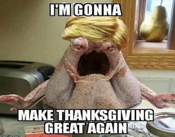 I'm Gonna Make Thanksgiving Great Again