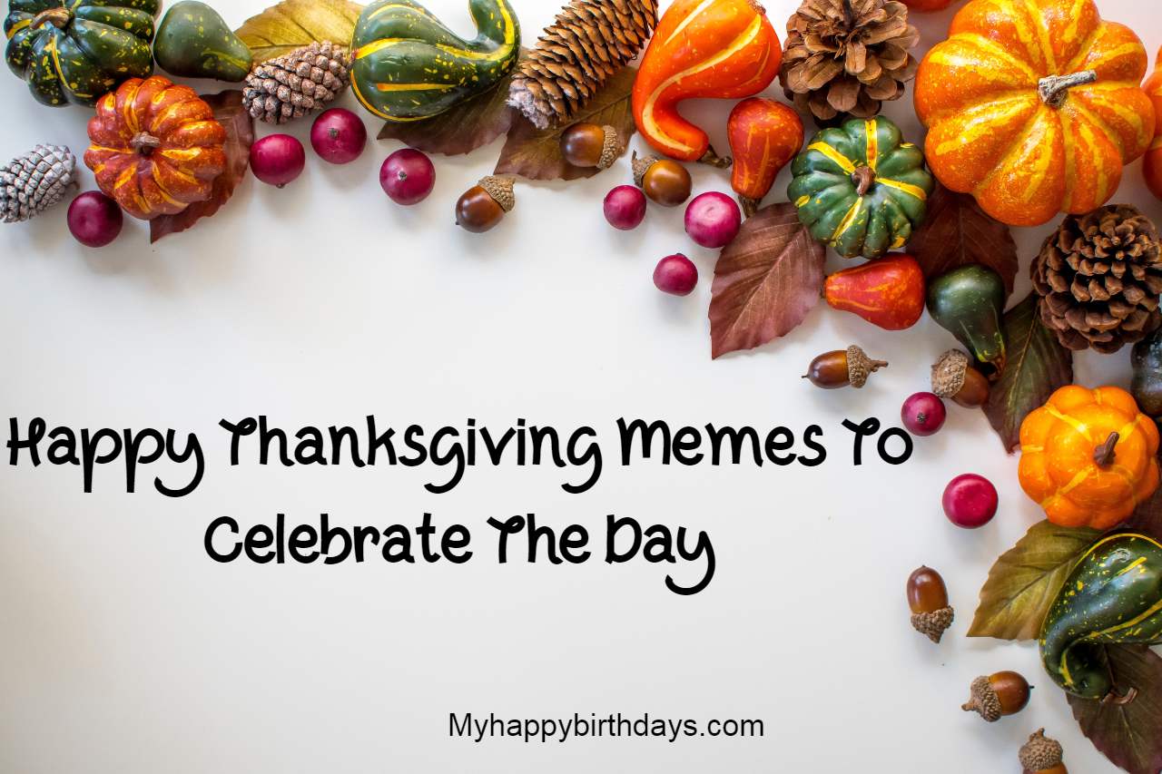 Happy Thanksgiving Memes To Celebrate The Day