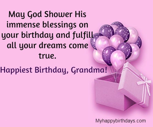 Happy Birthday Grandmother