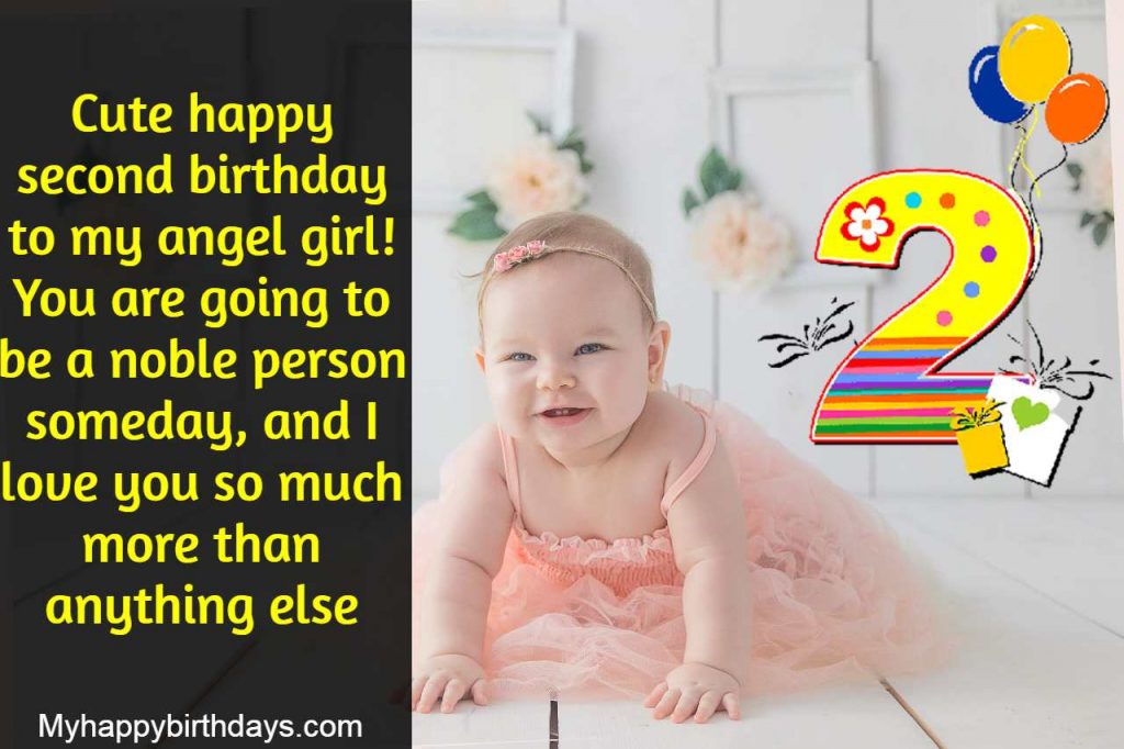 happy 2nd birthday to my daughter quotes