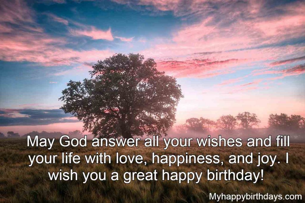 Religious Birthday Wishes