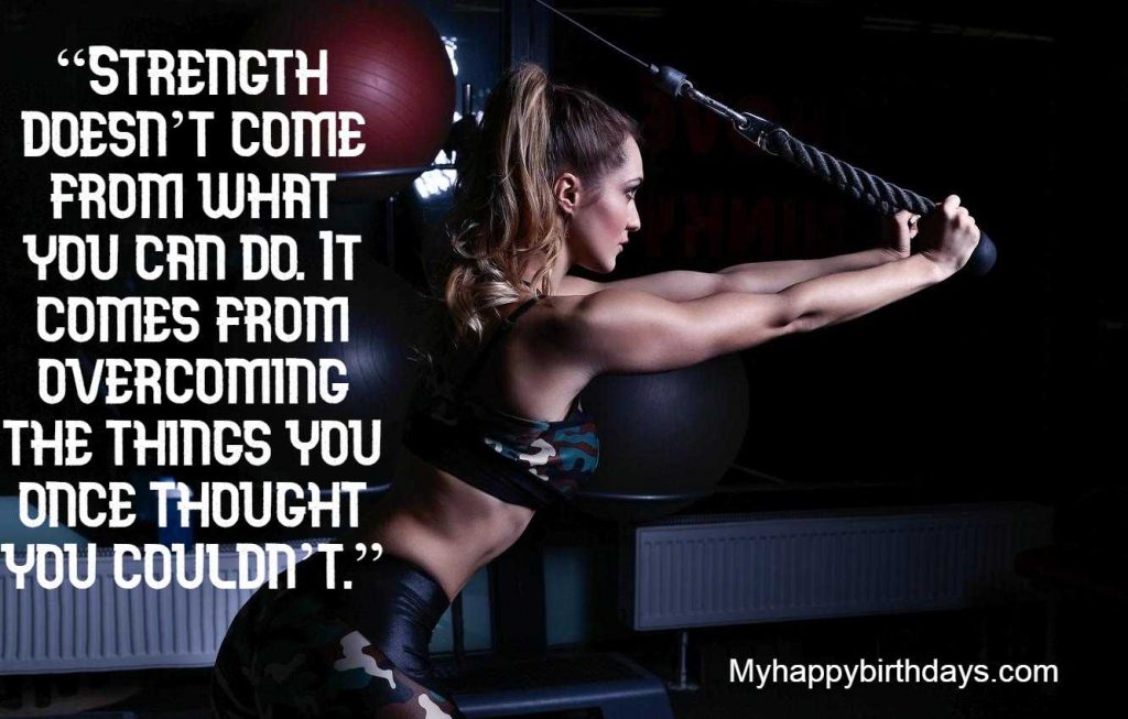 Workout Quotes For Girl