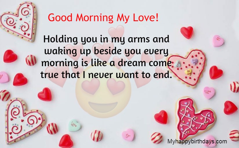 good morning my love quotes for him