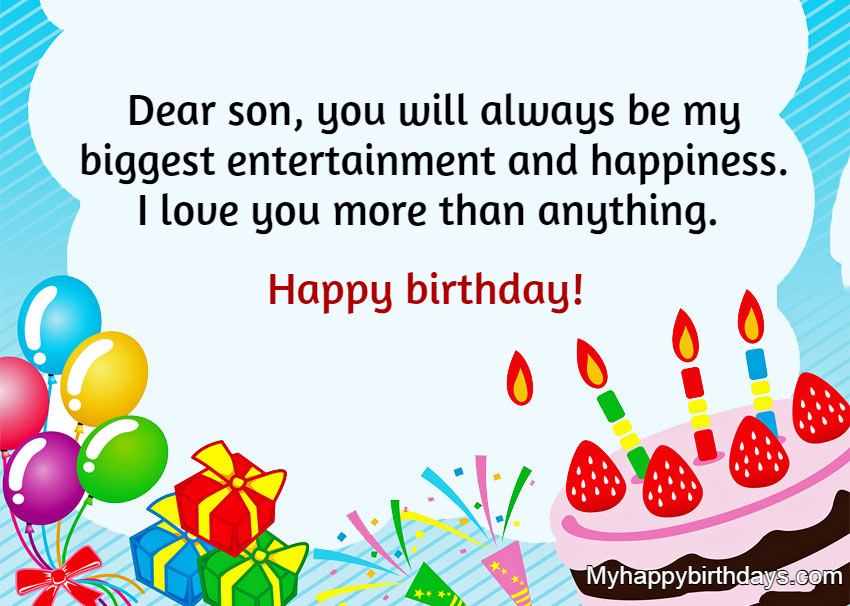 Happy Birthday Son