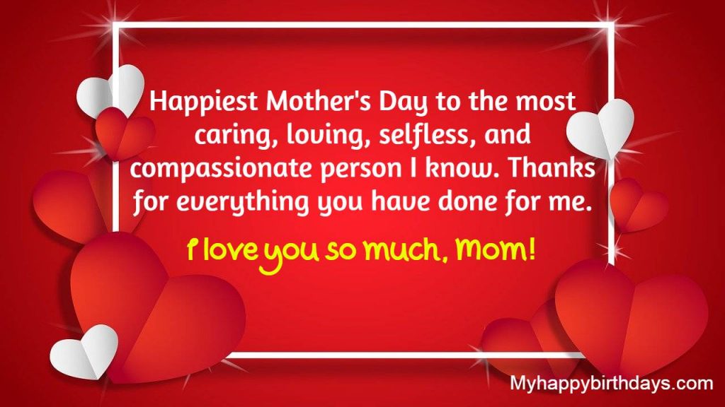 Happy Mothers Day Messages