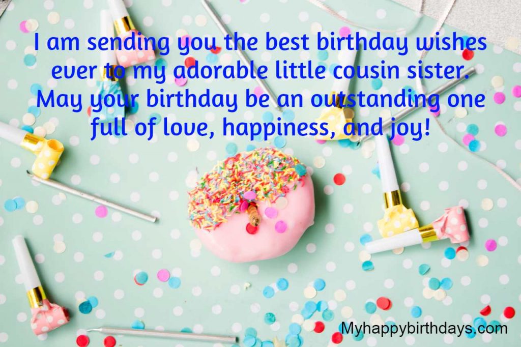 Birthday Wishes For Cousin Sister