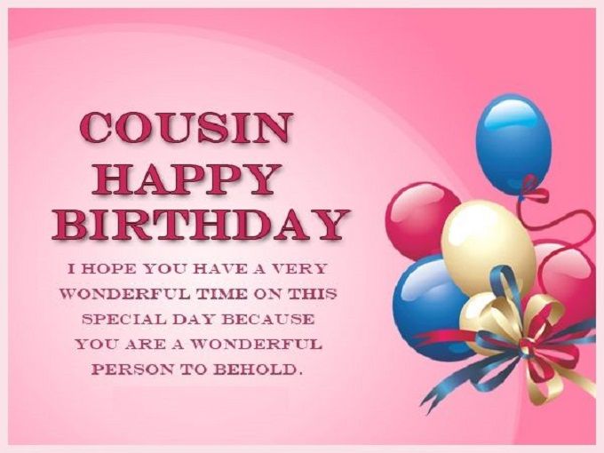 Birthday Wishes For Cousin