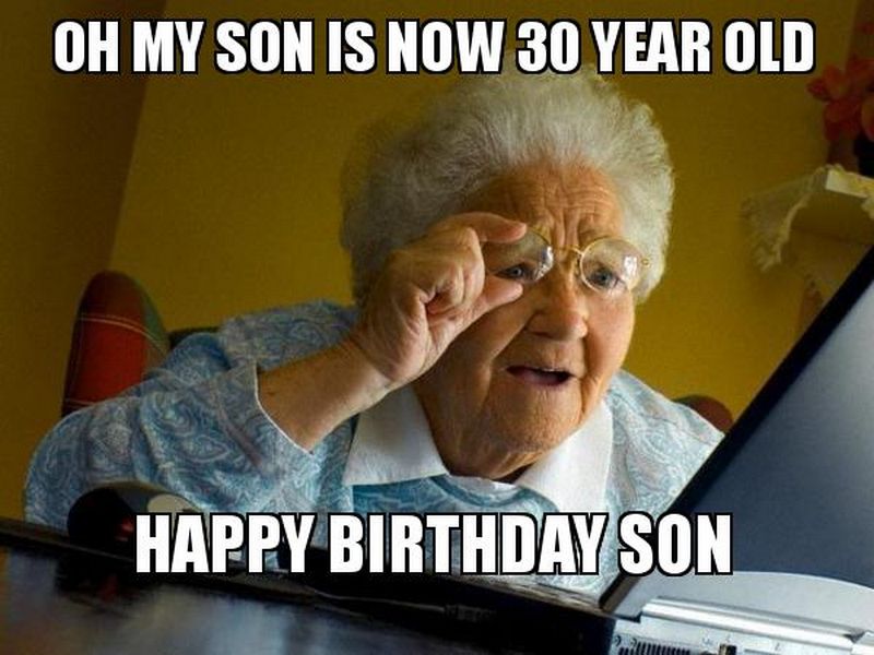 Happy Birthday Son Meme