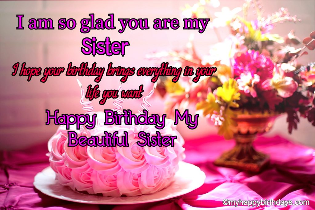 heart touching birthday wishes for sister