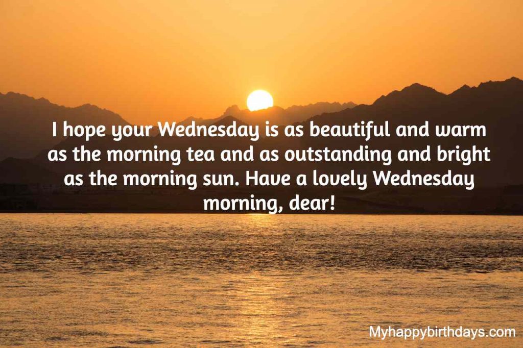 Wednesday Morning Wishes and Greetings