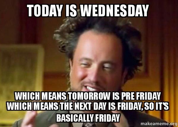 Wednesday Funny Meme