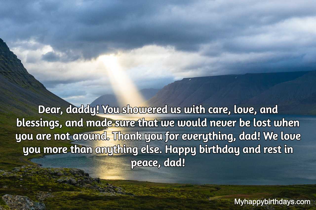 87 Emotional Happy Birthday Dad In Heaven Quotes, Wishes, Messages