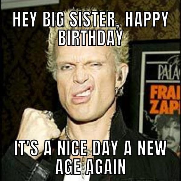 Happy Birthday Sister Meme 9